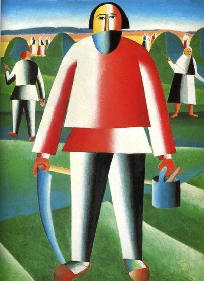 Haymakers by Kazimir Severinovich Malevich